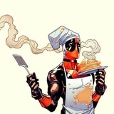Deadpool Cartoon Characters WhatsApp Sticker #8