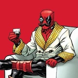 Deadpool Cartoon Characters WhatsApp Sticker #9