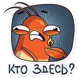 Shrimp WhatsApp Sticker #8