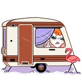 Hillbilly Dolly WhatsApp Sticker #10