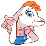 Hillbilly Dolly WhatsApp Sticker #12