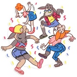 Hillbilly Dolly WhatsApp Sticker #13