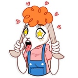 Hillbilly Dolly WhatsApp Sticker #15