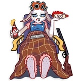 Hillbilly Dolly WhatsApp Sticker #16