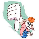 Hillbilly Dolly WhatsApp Sticker #18