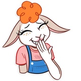 Hillbilly Dolly WhatsApp Sticker #22