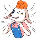 Hillbilly Dolly WhatsApp Sticker #30