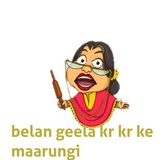 Hindi area WhatsApp Sticker #16