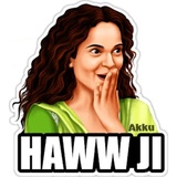 Hindi Funny Meme WhatsApp Sticker #2