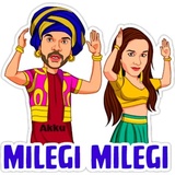 Hindi Funny Meme WhatsApp Sticker #25