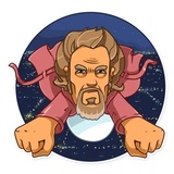 The Dude WhatsApp Sticker #16