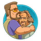 The Dude WhatsApp Sticker #25