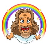 The Dude WhatsApp Sticker #9