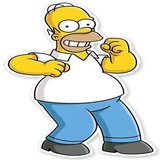 Homer Simpson WhatsApp Sticker #18