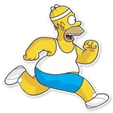 Homer Simpson WhatsApp Sticker #20