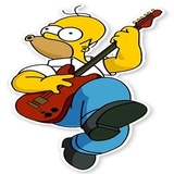 Homer Simpson WhatsApp Sticker #21