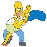 Homer Simpson WhatsApp Sticker #26