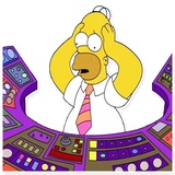 Homer Simpson WhatsApp Sticker #27