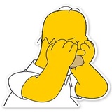 Homer Simpson WhatsApp Sticker #6