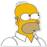 Homer Simpson WhatsApp Sticker #8