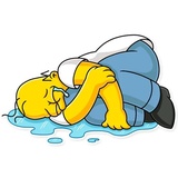 Homer Simpson WhatsApp Sticker #25