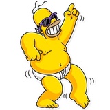 Homer Simpson WhatsApp Sticker #30