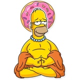 Homer Simpson WhatsApp Sticker #9