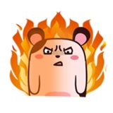 Hamster Emoji WhatsApp Sticker #14