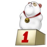 Naughty Hamster WhatsApp Sticker #13