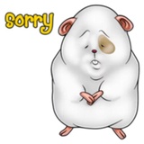 Naughty Hamster WhatsApp Sticker #16
