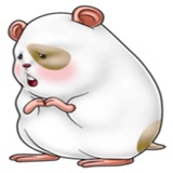 Naughty Hamster WhatsApp Sticker #25