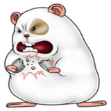 Naughty Hamster WhatsApp Sticker #26