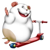 Naughty Hamster WhatsApp Sticker #6