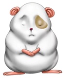 Naughty Hamster WhatsApp Sticker #8