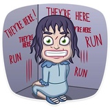 Horror Pack WhatsApp Sticker #29