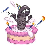 Horror Pack WhatsApp Sticker #7