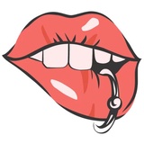 Hot Lips WhatsApp Sticker #2