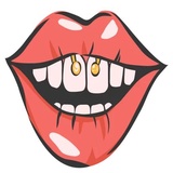 Hot Lips WhatsApp Sticker #3