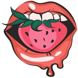 Hot Lips WhatsApp Sticker #9