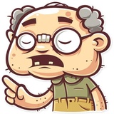 Grandpy WhatsApp Sticker #2