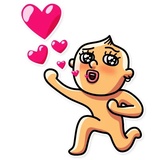 Hotsy Totsy Boy WhatsApp Sticker #19