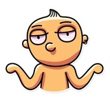 Hotsy Totsy Boy WhatsApp Sticker #22