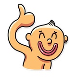 Hotsy Totsy Boy WhatsApp Sticker #3