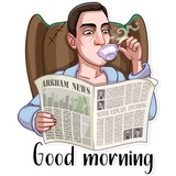 H.P. Lovecraft WhatsApp Sticker #10