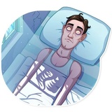 H.P. Lovecraft WhatsApp Sticker #11