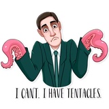 H.P. Lovecraft WhatsApp Sticker #16