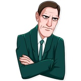 H.P. Lovecraft WhatsApp Sticker #19