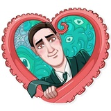 H.P. Lovecraft WhatsApp Sticker #24