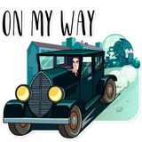 H.P. Lovecraft WhatsApp Sticker #25