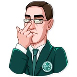 H.P. Lovecraft WhatsApp Sticker #8